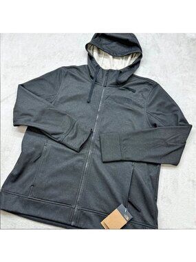 The North Face Mattea FZ Hoodie TNF Black Heather NF0A47EB Womens M New with Tag